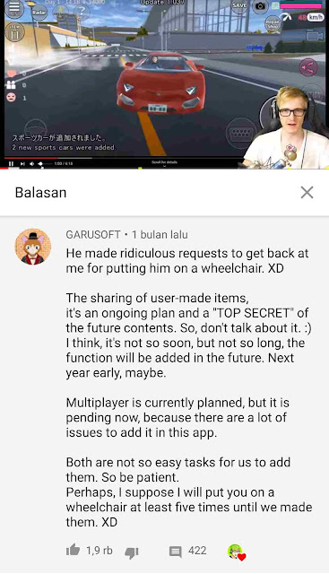 Update Multiplayer Sakura School Simulator Bisa Mabar Online