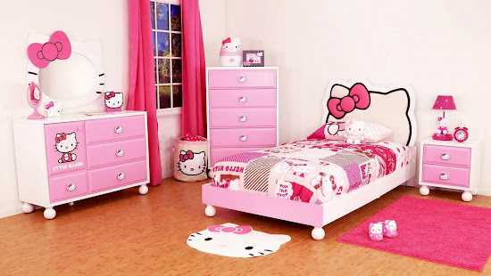 Hello Kitty Theme For Your Little Girl S Bedroom Summerville