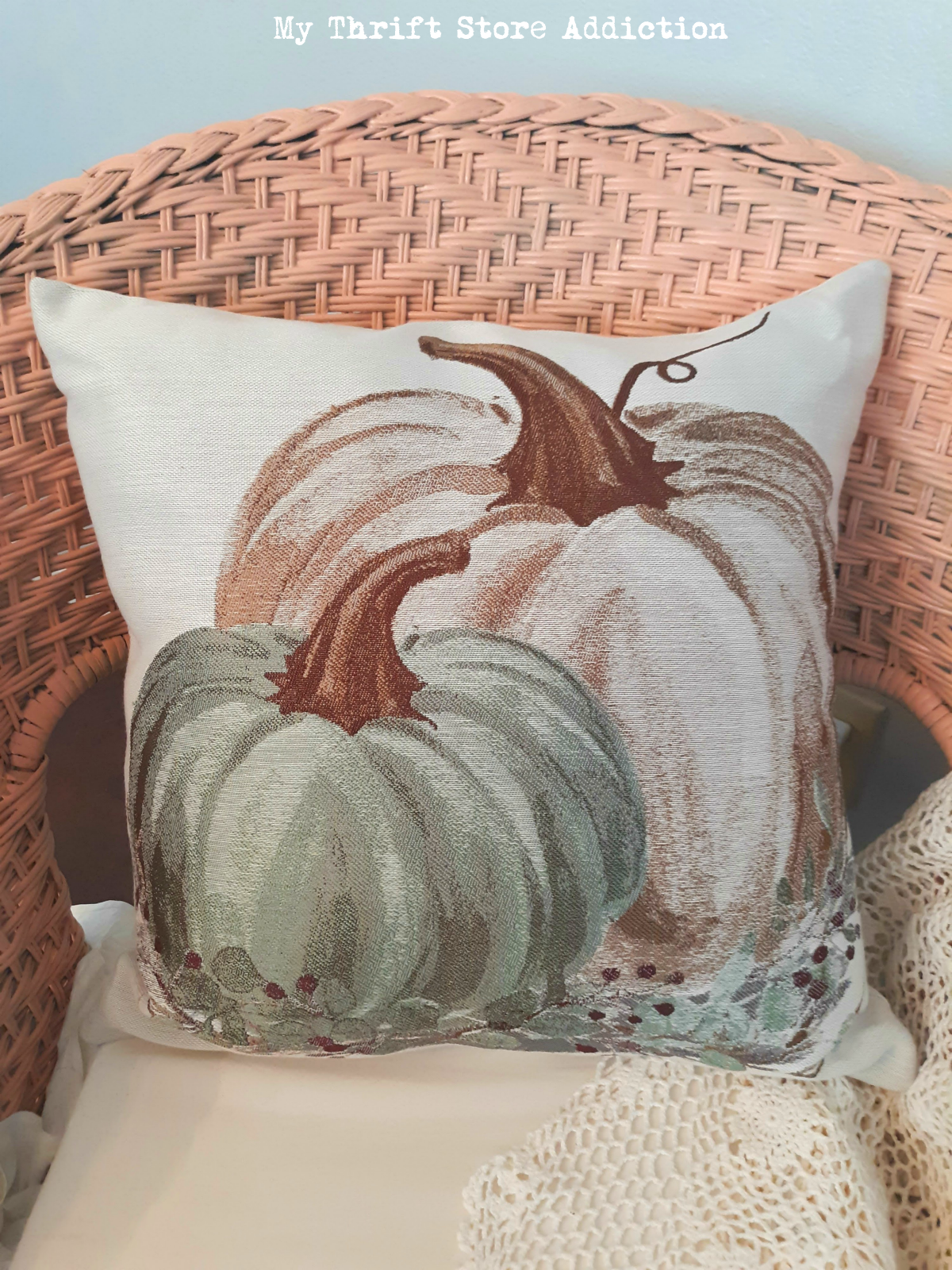coupon sale fall pumpkin pillow 