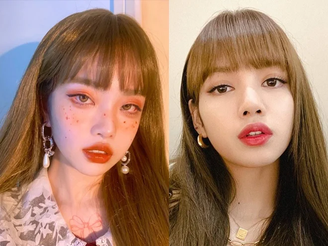 Tóc mái bằng của Lisa trở thành mốt tại Trung Quốc