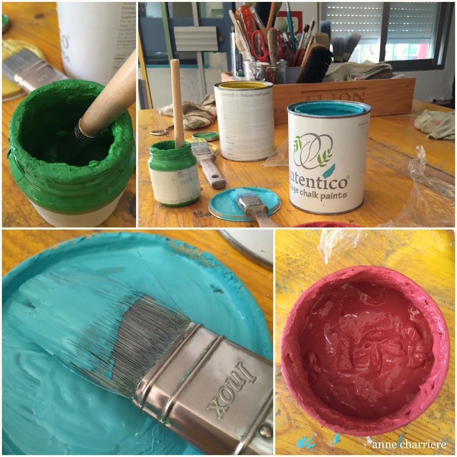 www.annecharriere.com, latelier danne, benahavis, marbella, taller pintura, chalk paint, autentico, la pajarita, craquelado,