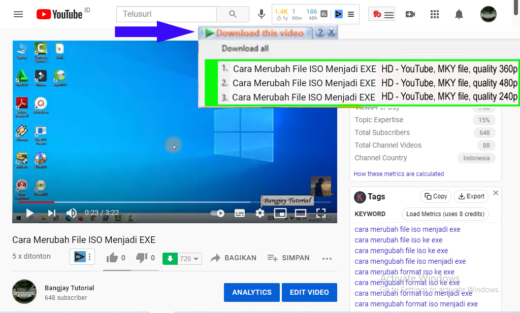 cara download video dengan idm cara download video dengan idm