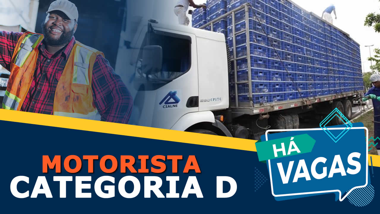 vaga para motorista em fortaleza