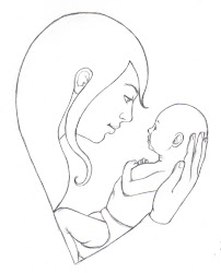 mother child mom drawing sketch pencil drawings daughter sketches draw holding related quotes mothers sad children getdrawings kid theme illustration