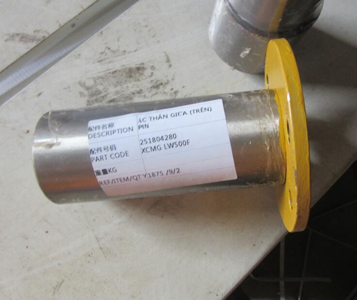 XCMG LW500FN Wheel Loader Upper and Lower Hinge Pins 251804280 252903797