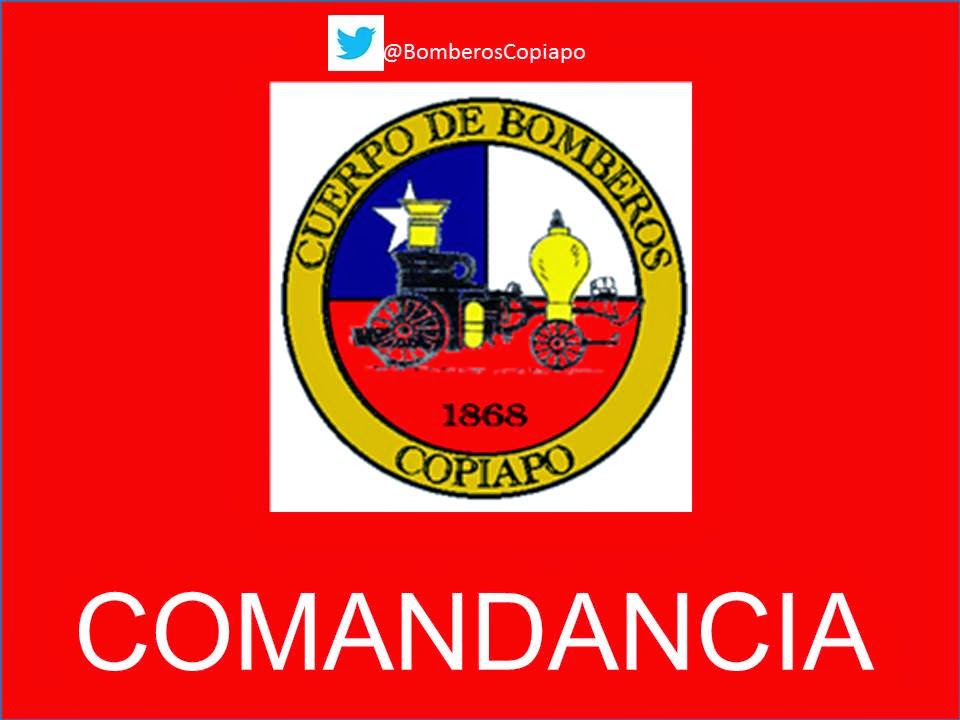      CUERPO DE BOMBEROS DE COPIAPO COMANDANCIA