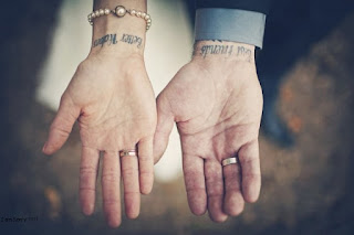 his and hers wrist tattoos