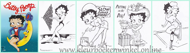 kleurboek betty boop