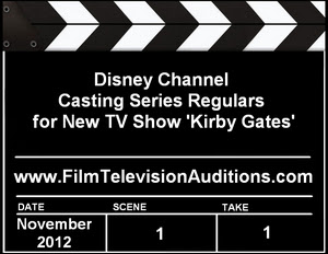 Disney Channel Casting Call Kirby Gates