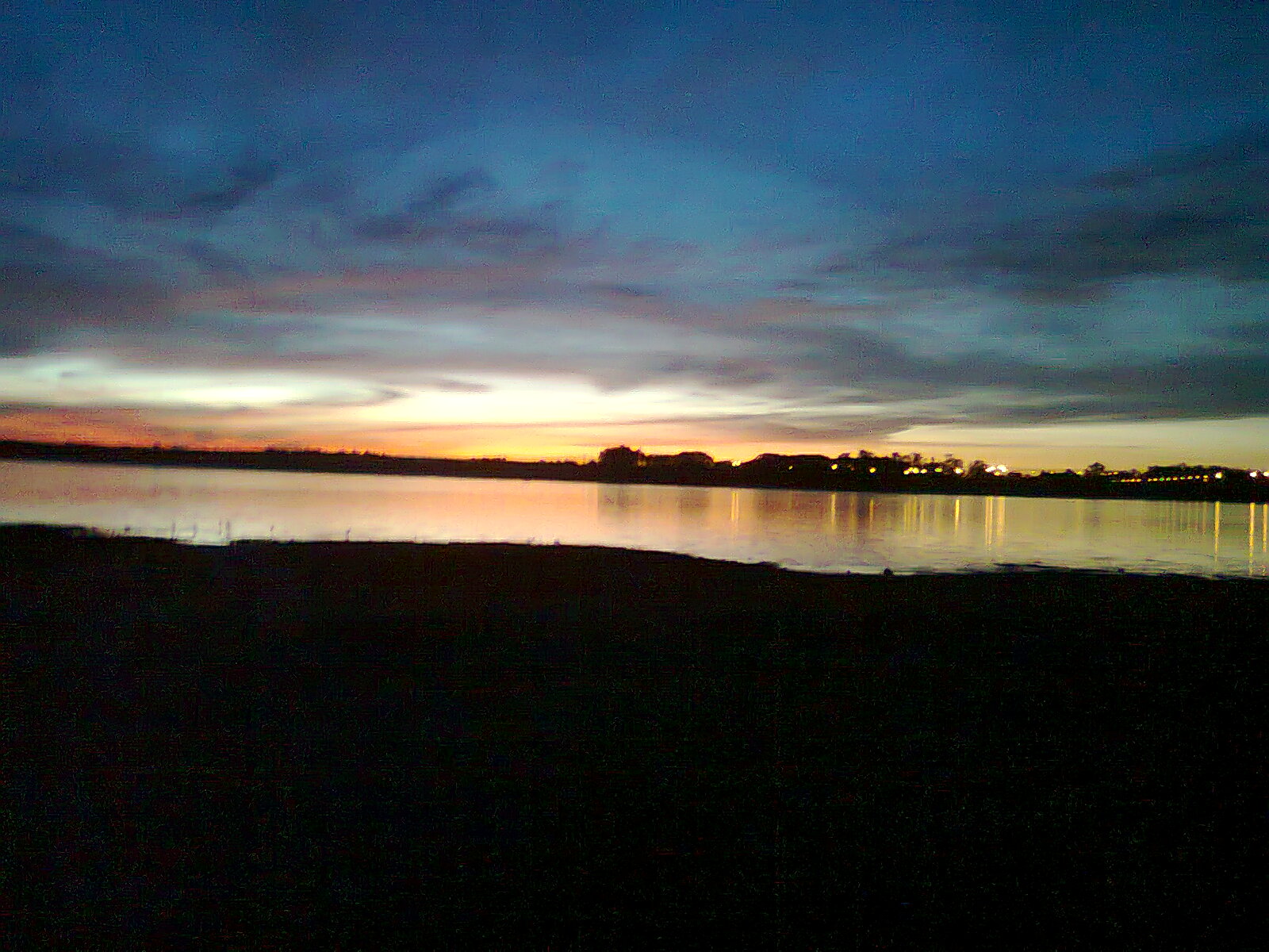 Ação pelo Rio Uruguai: Pôr do Sol no Rio Uruguai