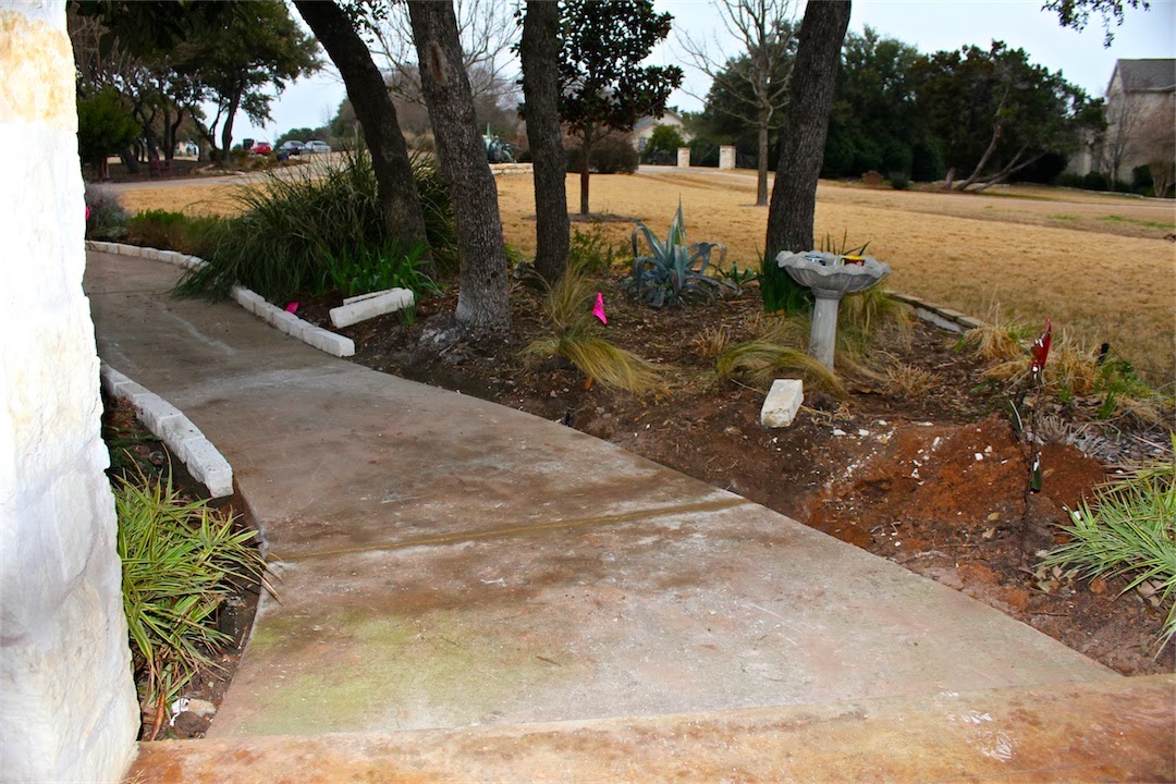 Sharing Nature's Garden: Landscaping project solves drainage problem...