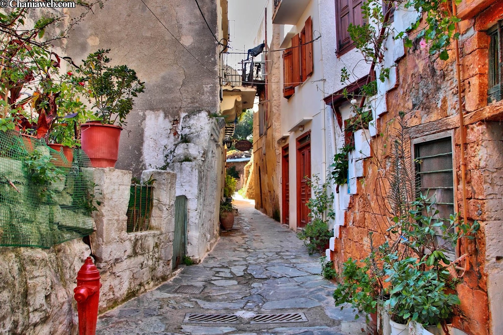 Греция улочки красивые