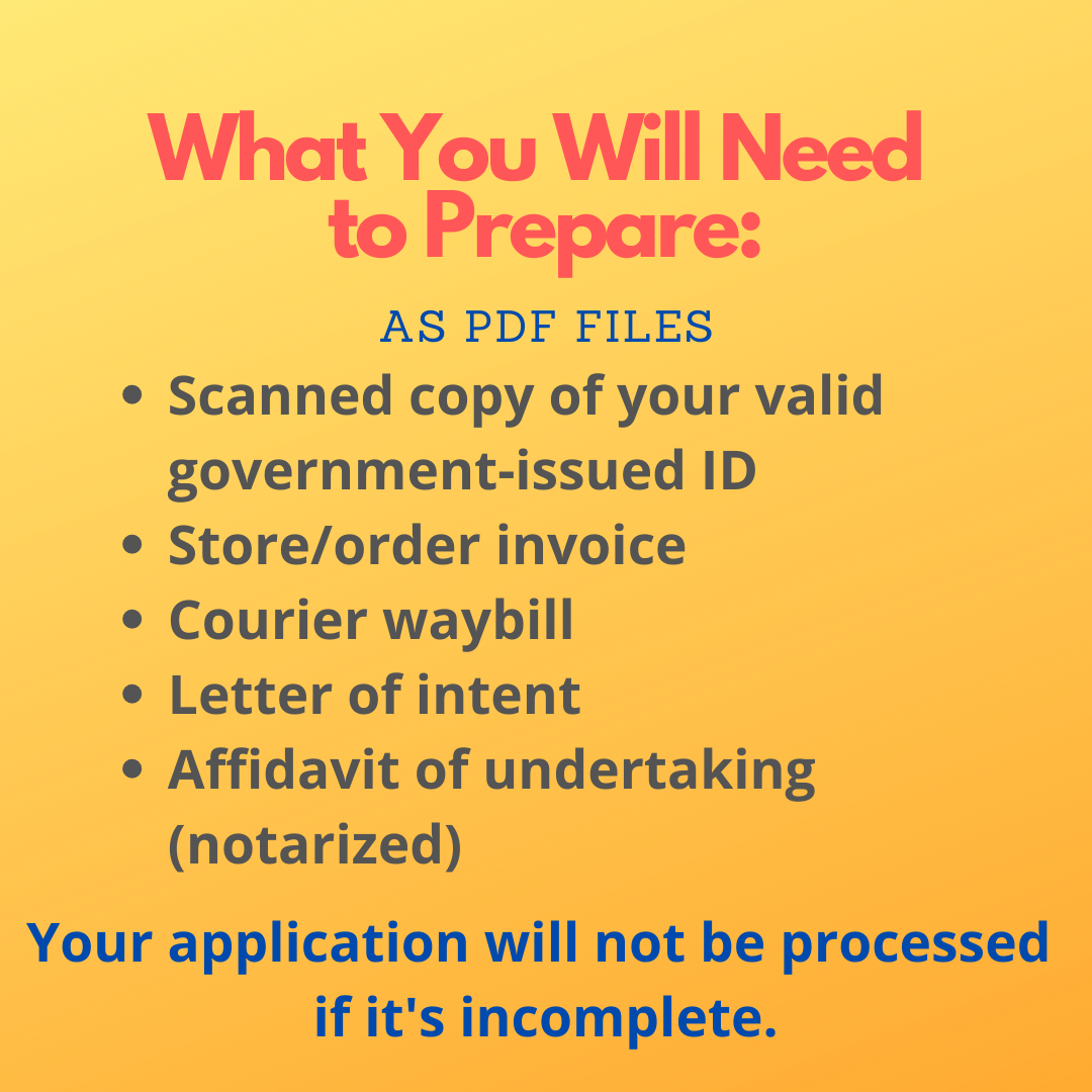 How to Apply for an Import Permit or Clearance from the Optical Media