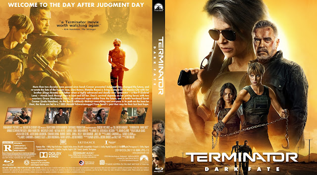 Terminator Dark Fate 11mm Bluray Cover Terminator Dark Fate 11mm Bluray Cover