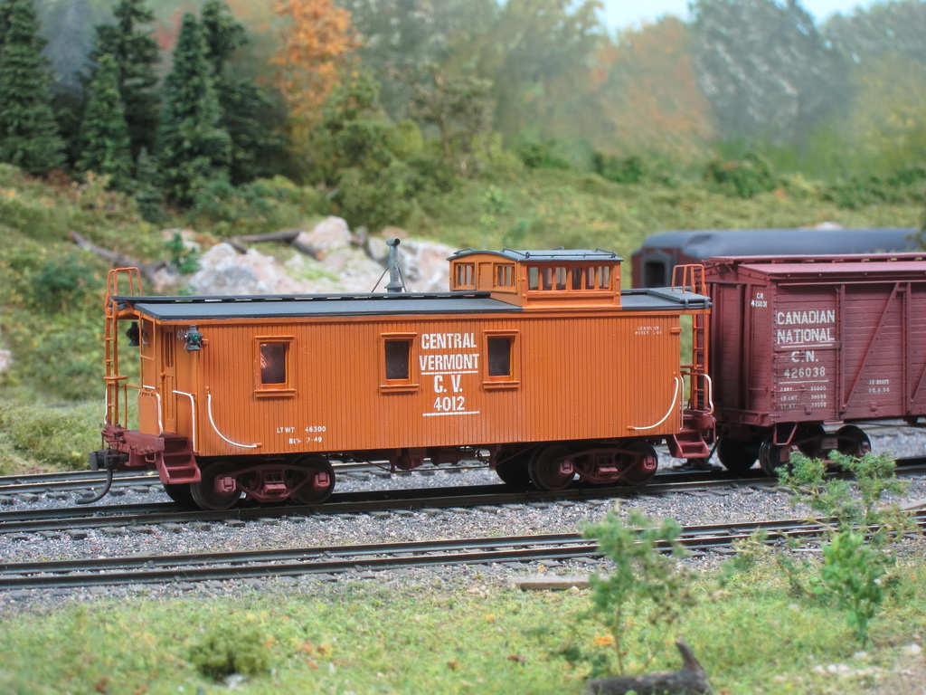 White River Division Central Vermont Caboose Models