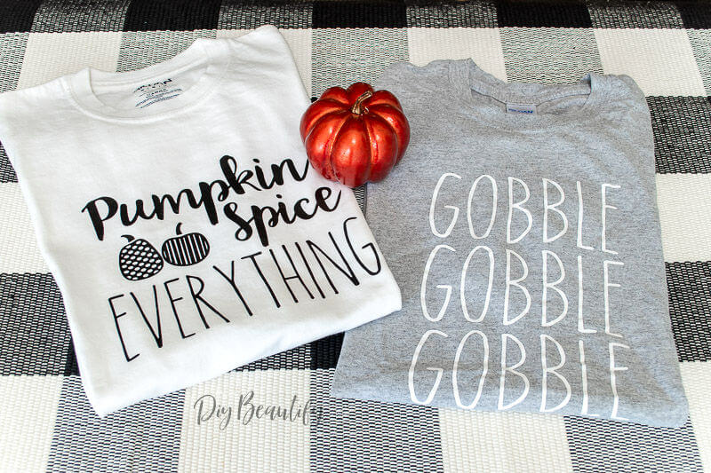 DIY t shirts for Fall