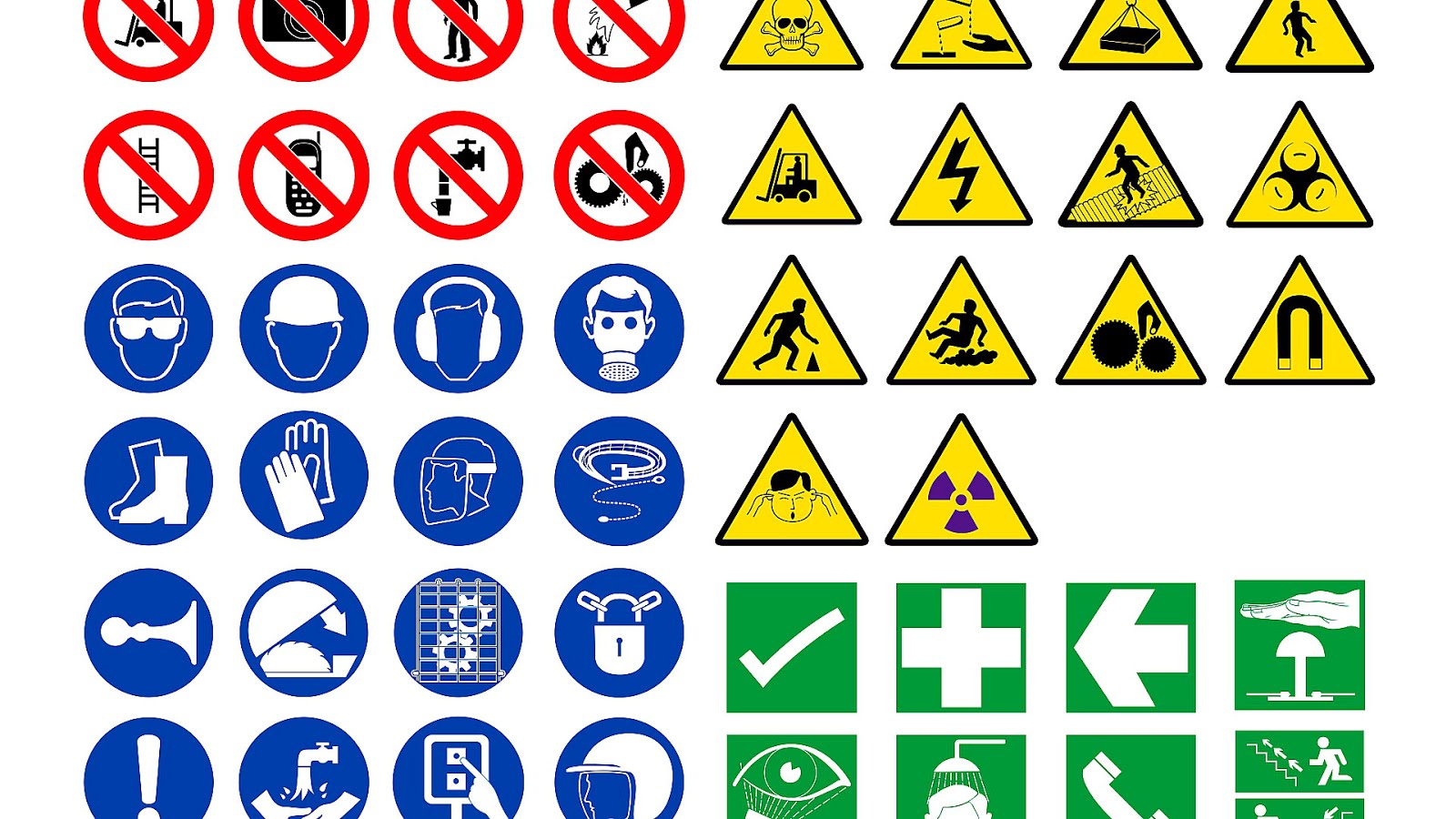 Fire Safety Signs And Symbols