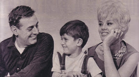 Dario Fo with Franca Rame and their son Jacopo