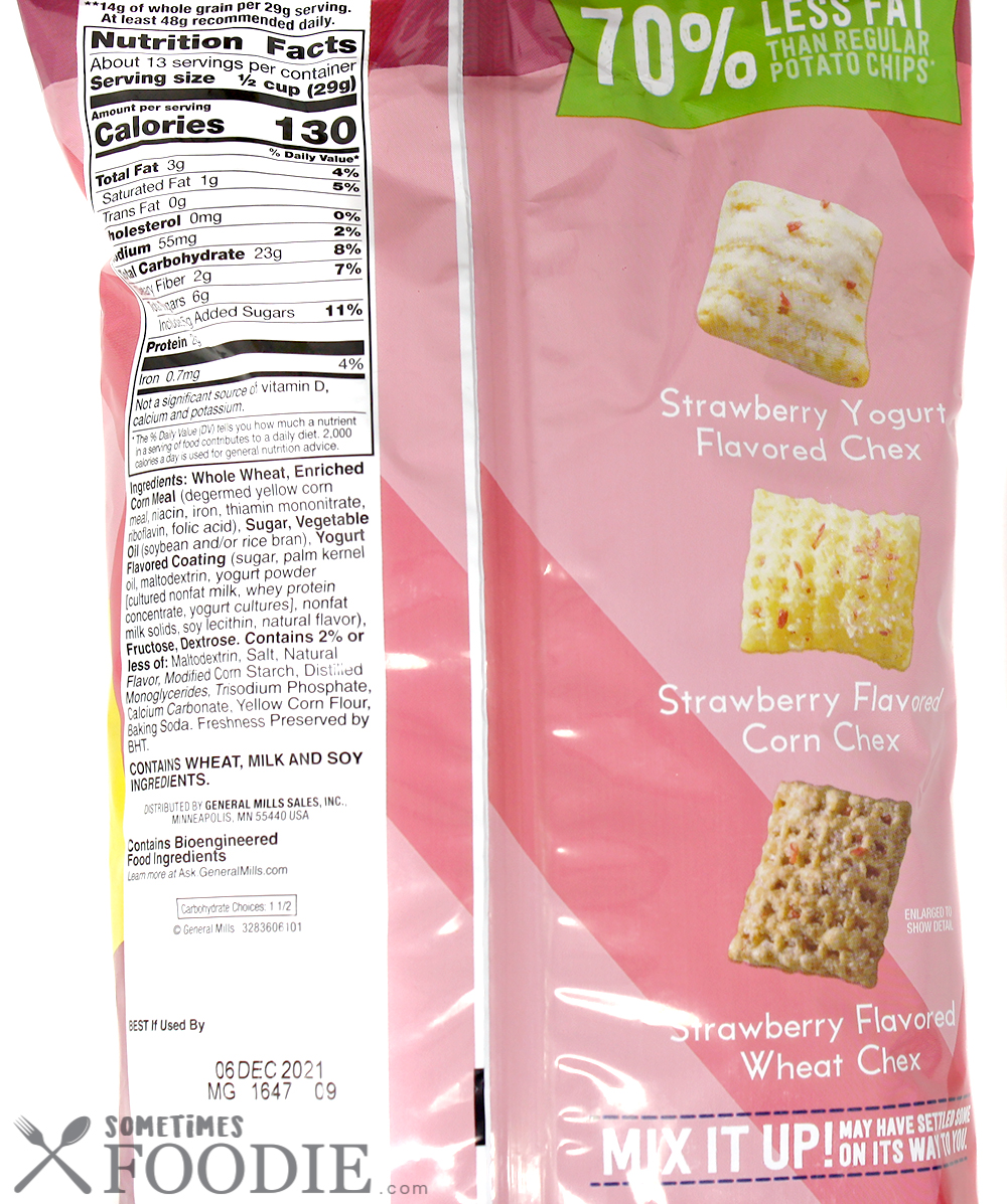 Chex Mix Strawberry Yogurt