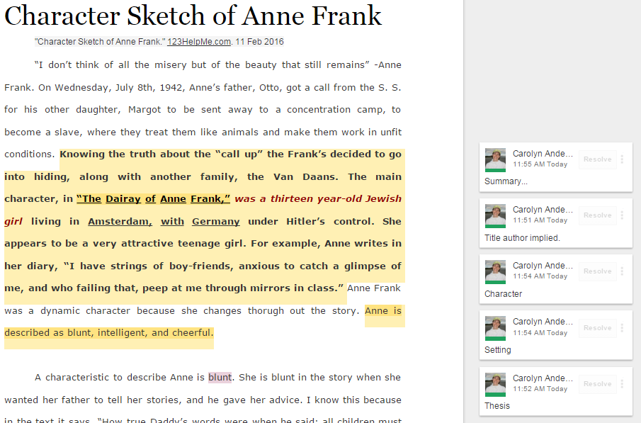 Character sketch essay about mother picture