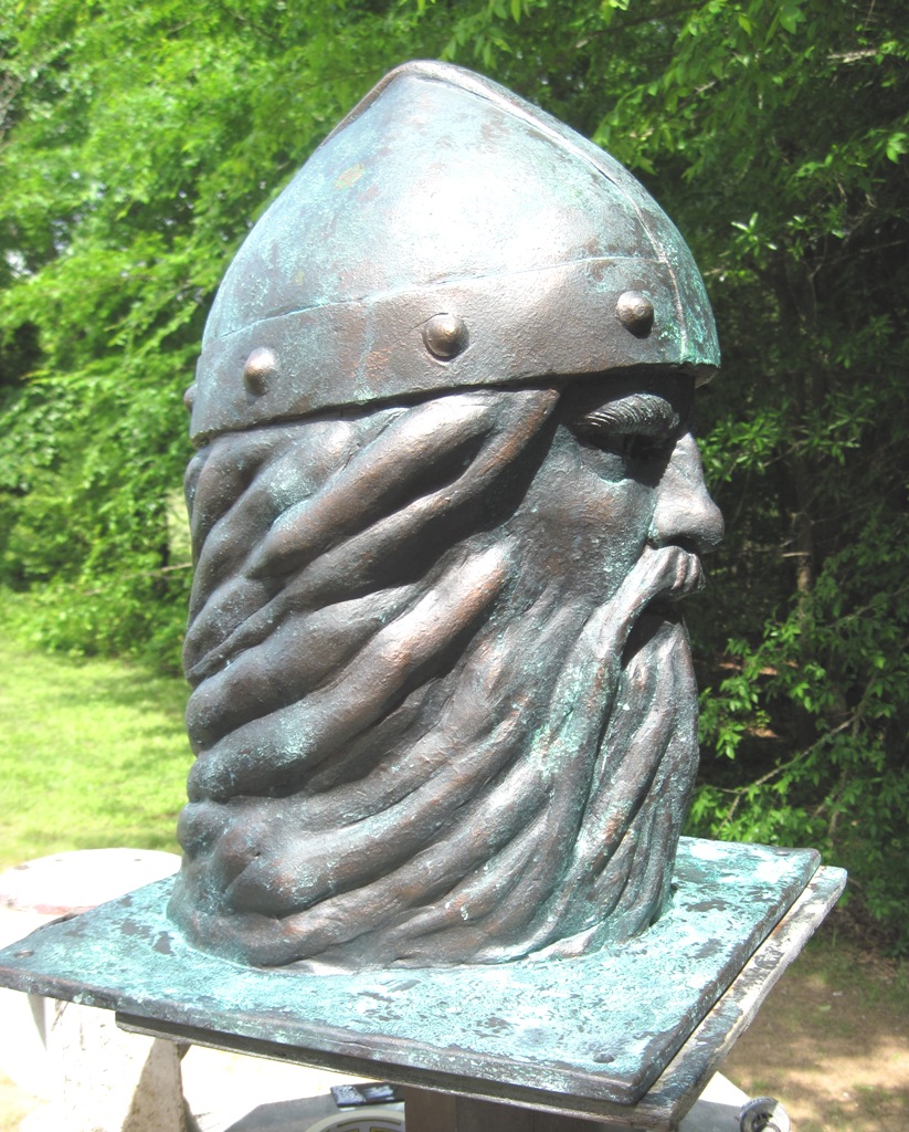 The Mascot Shop Customized Viking Head Mascot Statue
