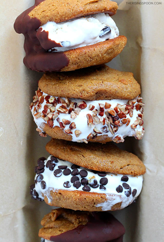 Cookie Ice Cream Sandwiches Recipe 