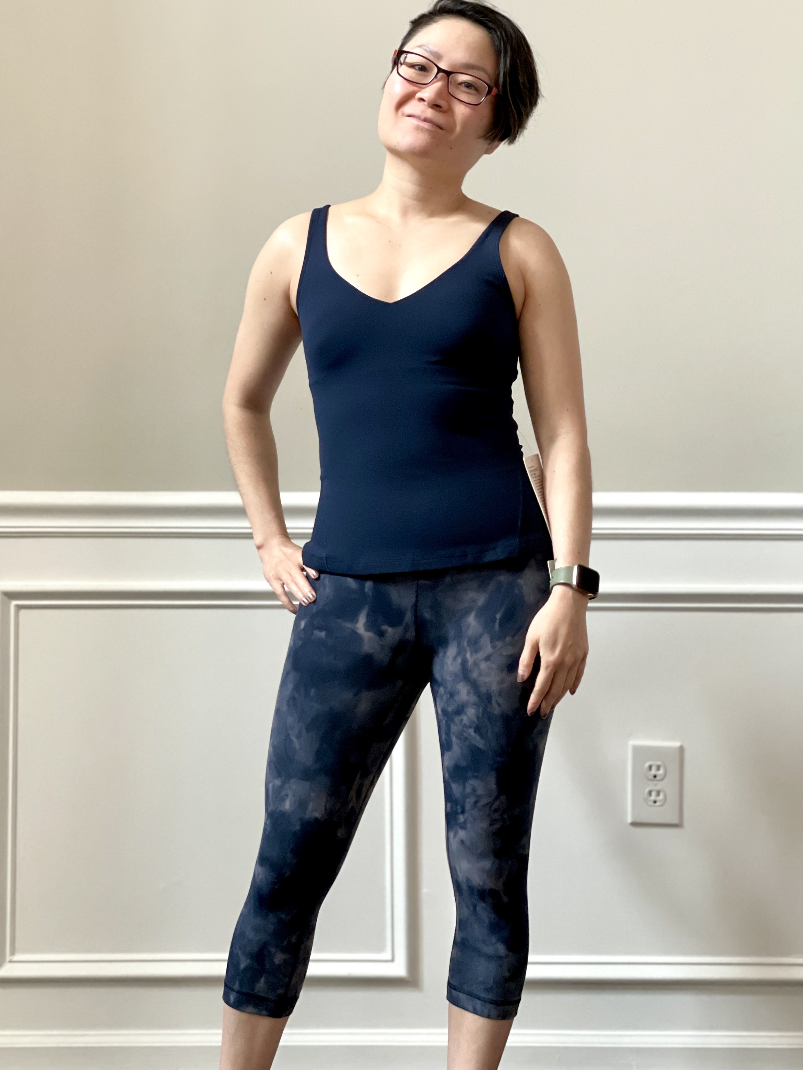 Fit Review! Align Waist Length Tank Top, Align Gathered Front Tank