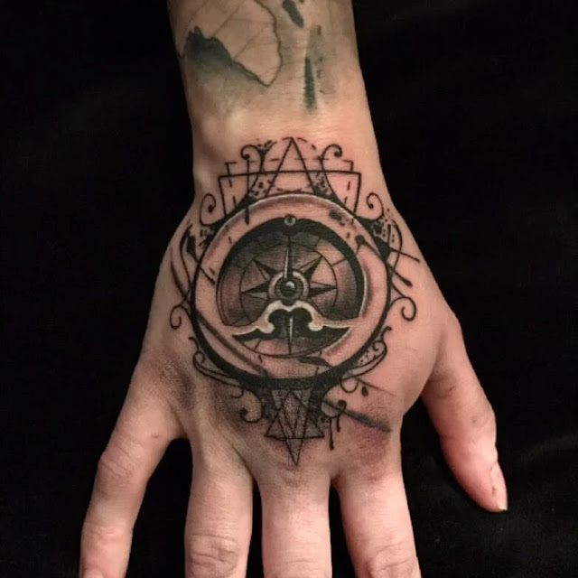 Hand Tattoo design