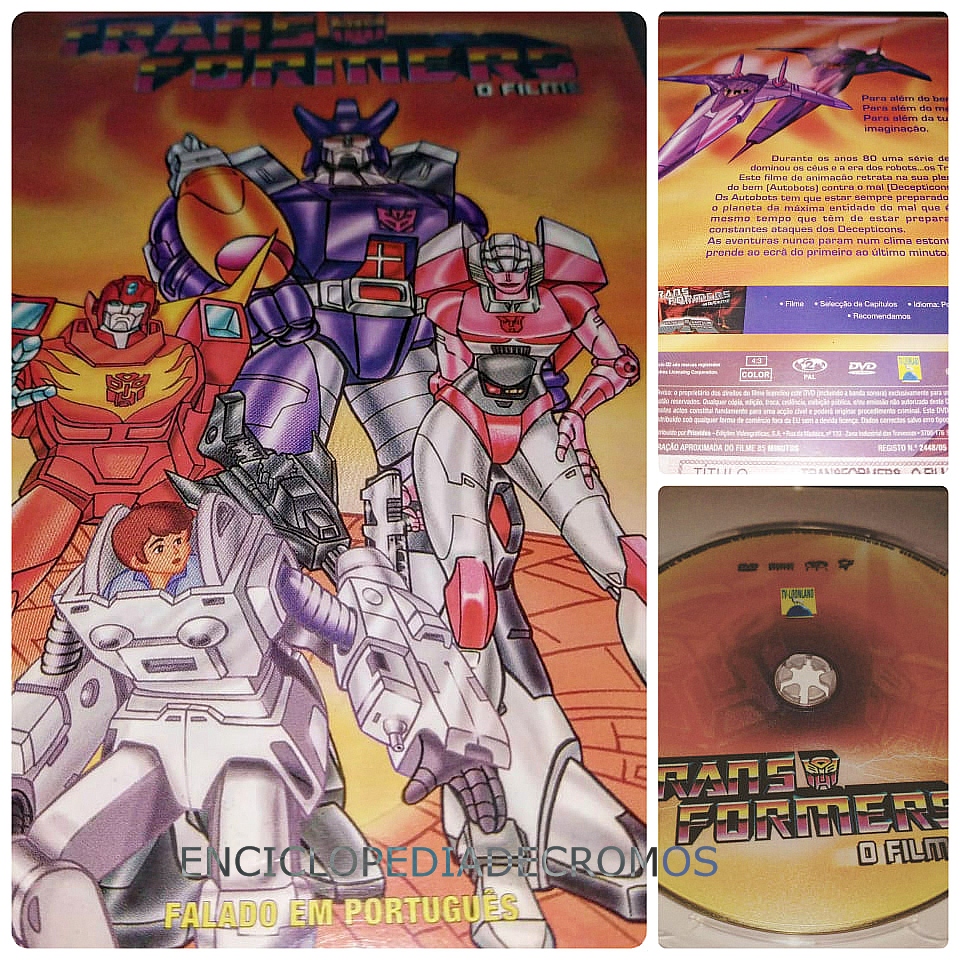 Enciclopédia de Cromos: Transformers O Filme (1986)