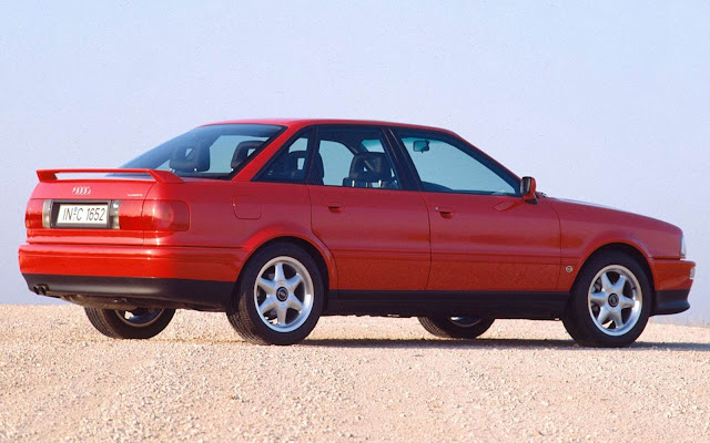 Audi 80: última geração, fim dos anos 80, começo dos anos 90