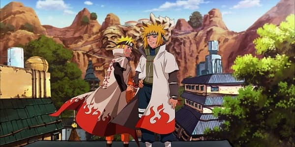 Naruto y Minato