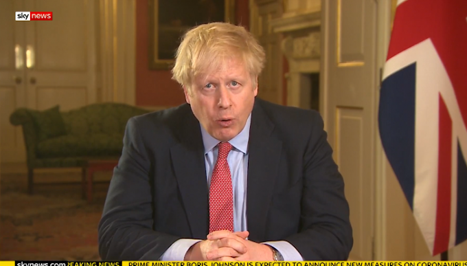 Απαγόρευση κυκλοφορίας και στη Βρετανία με λίγες εξαιρέσεις - Δραματικό διάγγελμα Μπόρις Τζόνσον