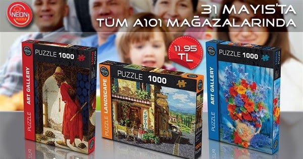 Neon Puzzlel Ar 31 Mayis Persembe A101 Marketlerde Puzzle Teacher Puzzle Master