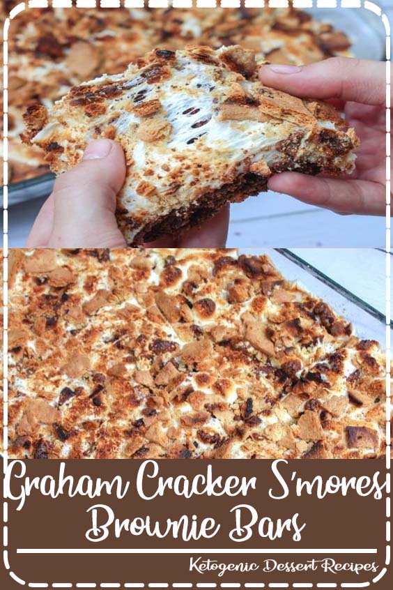 Graham Cracker S’mores Brownie Bars Villette Archambault
