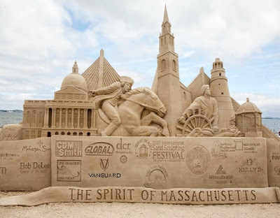 Revere Beach Annual International Sand Sculpting Festival in Massachusetts