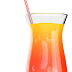 Red Tropical Cocktail Transparent Image