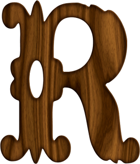 Abecedario hecho en Madera Estilo Cowboy. Alphabet made in Cowboy Style Wood.
