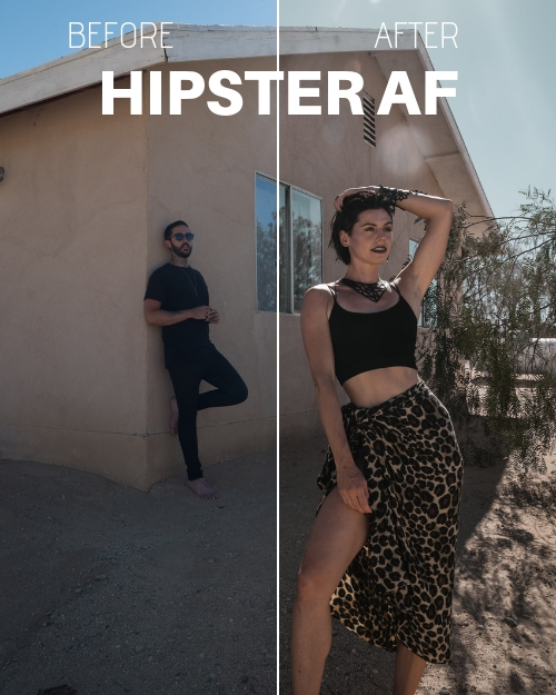 Master Lightroom Desktop Preset Collection – Hipster AF (LR)