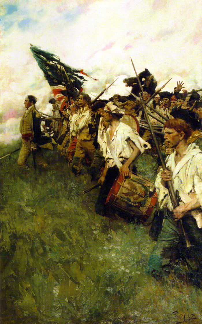 19th century American Paintings: The American Revolution