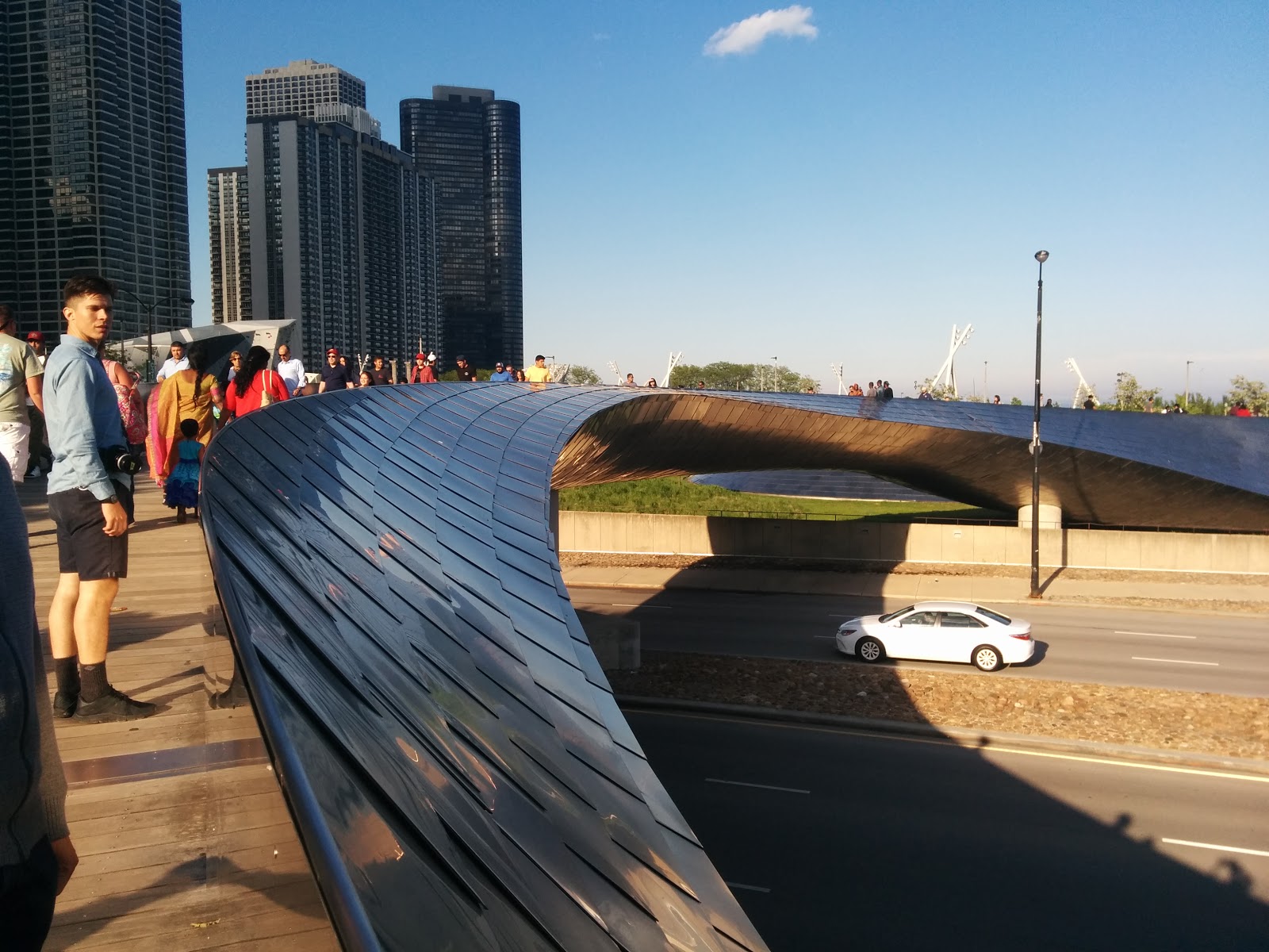 BP Bridge - also Frank Gehry