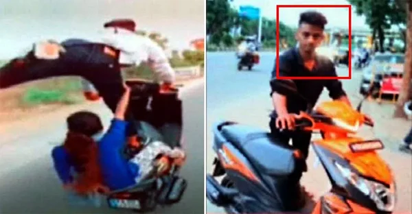Police Arrest stunter for Tiktok wheelie video with a girl, Bangalore, News, Local-News, Arrested, Entertainment, Video, Police, National