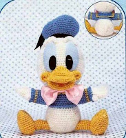 PATRON GRATIS PATO DONALD | EL PATO DONALD AMIGURUMI 69