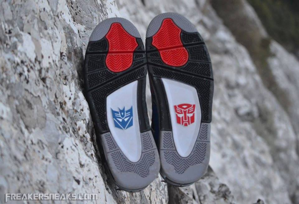 NIKE AIR JORDAN IV TRANSFORMERS "CUSTOM" BLOG DE NOVEDADES EN