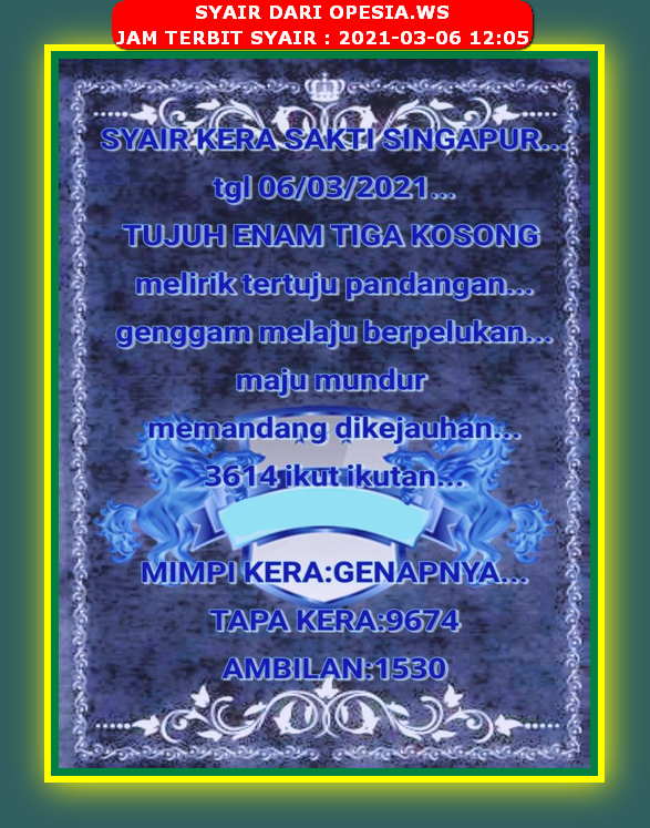 forum syair sgp