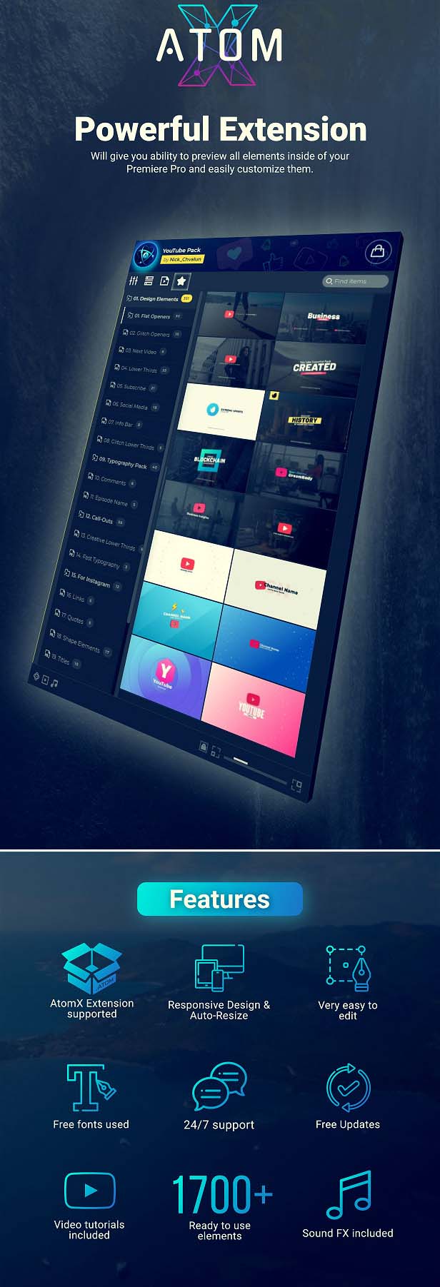 Videohive - YouTube Pack - Transitions