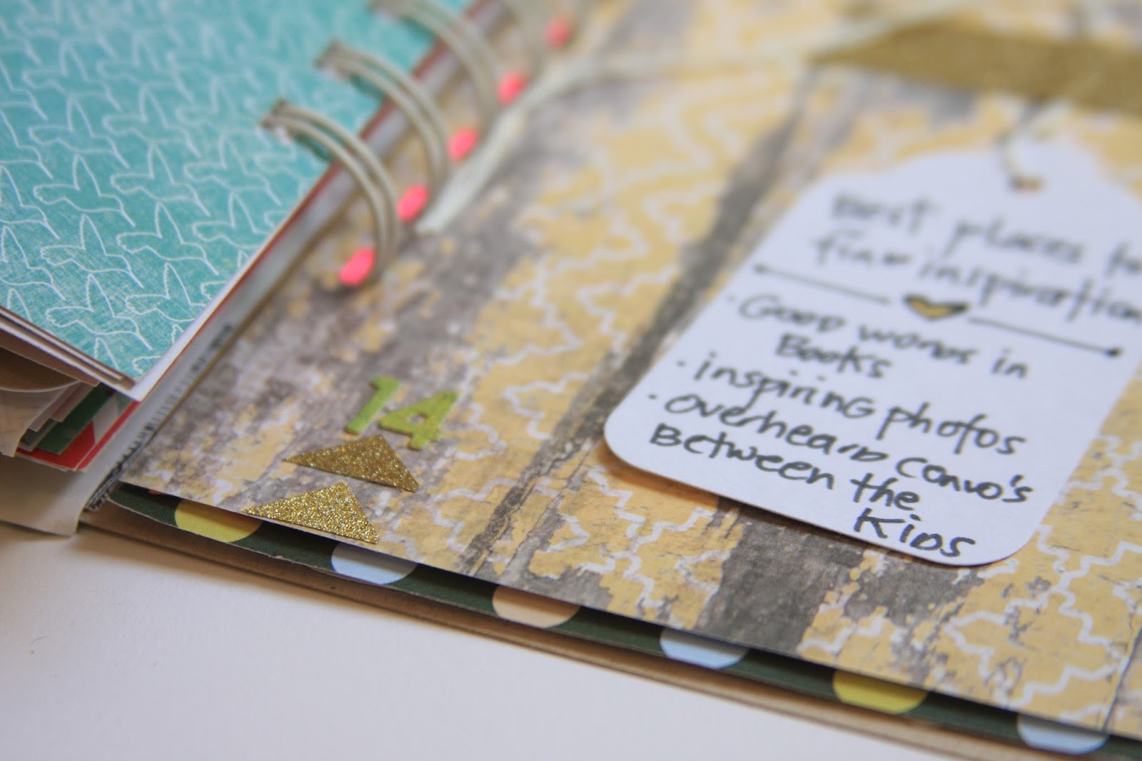 using washi tape to achieve a big effect