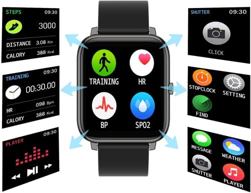 Motast Smart Watch Waterproof Fitness Tracker