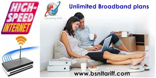 BSNL Broadband Unlimited Internet Plans