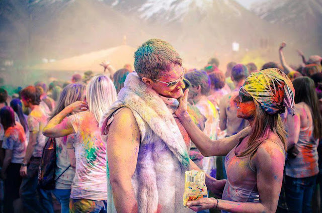 Holi Celebration in Foreign