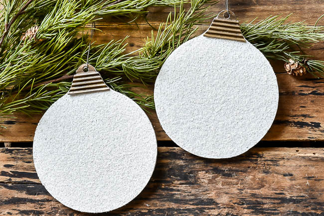 Dollar Store DIY: Easy Diamond Dust Ornaments  Little House of Four -  Creating a beautiful home, one thrifty project at a time.